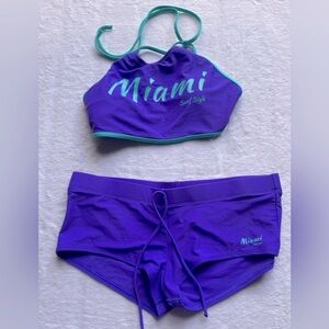 Miami Surf Style 2 piece swimsuit